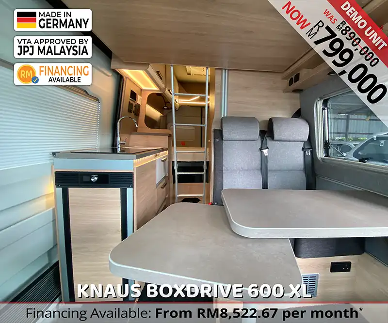 MAN Camper Van 600 XL Caravan Malaysia